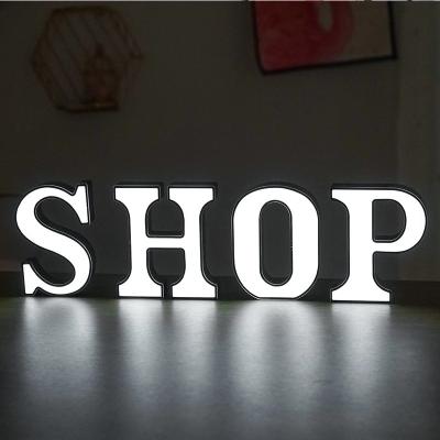 China Hot Selling Foam Buildings Big 3d Letters Metal 3d Letter Led Sign for sale