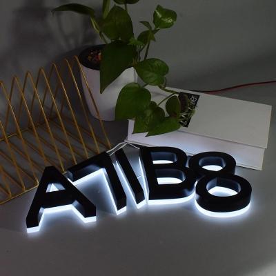 China Wholesale Buildings 3d Lighted Letters 3d Letter Table Led Sign LED Backlit Letter Signs for sale