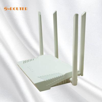 China Wifi 6 AX1800 Dual Band Router 1800Mbps Stable Connect to 128 Devices With 4*Antennas WAN/LAN en venta