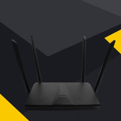 Китай Custom product New Design WiFi 6 802.11ax AX1800 Wireless Dual Band Mesh Router Gigabit 1800Mbps Wifi 6 Router продается