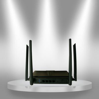 Cina Popular Wifi 6 Gigabit Router Wireless 2.4/5g Dual Band Ofdma Mu-mimo Ipv6 Security With Power Router in vendita