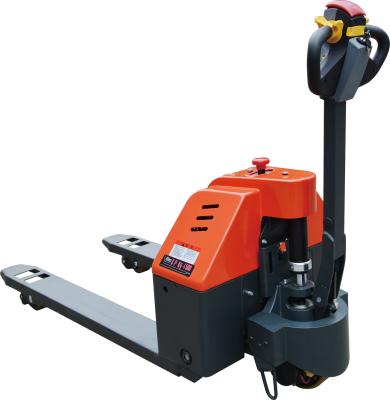 China Hotels / Garment Shops / Building Material Stores / Machinery Repair Shops... High Cost Electric Pallet Truck Efficient Material Transport 1.5 Ton Electric Jack Pallet Truck for sale