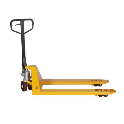 China Custom Hotels Style Pallet Truck Supplied Manual Hand Pump Jack 540/550/685mm Hand Pallet Trucks for sale