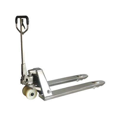 China Hotels Factory Supplier Pallet Truck Prices Stainless Manual 2000kg Sweden Manual Hydraulic Hand Pallet Truck for sale