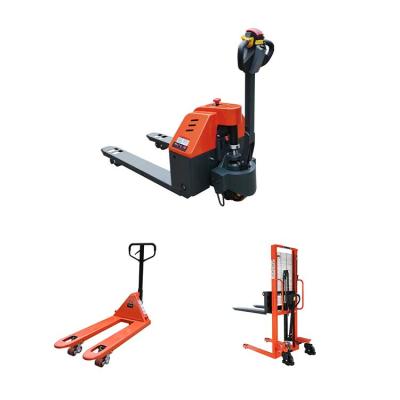 China Hotels More Products High Strength Steel Hand Pallet Truck Rubber Electric Jack Pallet Truck for sale