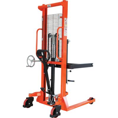 China Hotels China Manufacturer Capacity Drum Truck 350kg Max.lifting 350kg Max.lifting Drum Forklift 1.6m Drum Lift Trolley Pallet Truck for sale