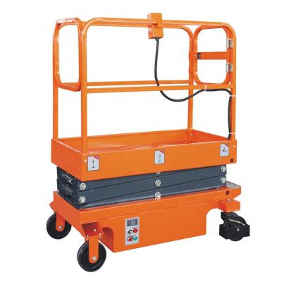 China Easy Operation Safety Work Platform Easy Convenience Motorized Maintenance Self Propelled Platform Hinged Scissor Lift Aerial Lift Platform for sale