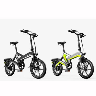 China ZHENGBU K6 Magnesium Alloy 16 Inch 48V 400W Adults Fast Folding Electric Bicycle Factory Wholesale for sale