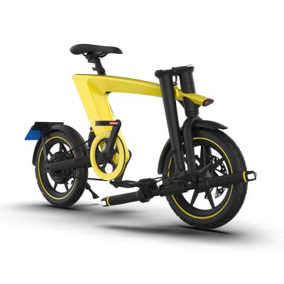 China 2021 New 36V 10Ah Battery Aluminum Alloy Mini Folding Electric Bike For Flying Fish Adult Dismountable E-Bike Model for sale