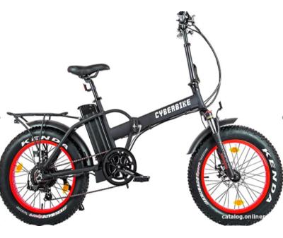 China China Wholesale Hot Selling Cheap Fat Tire 500W Folding Tire FT20-1 20x4.0 Aluminum Alloy Tire Electric Bicycle E Bike for sale