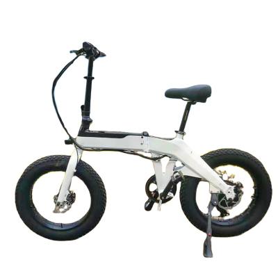 China New 48v 500w Magnesium Alloy 2021 Lithium Battery Sport Fat Tire Pedal Assist Cheap Fat Tire Electric Bike Electric Bicycle For Sale for sale