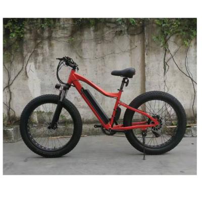 China New Design YDL FT26-2 Ebike 2021 CE Aluminum Alloy High Power 48V12ah Electric Bicycle Cheap OEM Fat Tire Electric Bike For Adults for sale