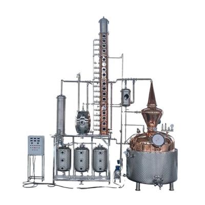 China New State 200L 500L 800L 1000L Micro Distillation Whiskey Vodka Distillery Equipment Home Reflux Distillation for sale