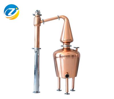 China Hot Sale ZJ Easy Operated Distillery Machines 20L Still Distill Alcohol Machine for sale