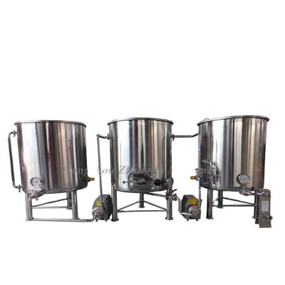 China food & Beverage Plant 100-10000l Food Grade Stainless Steel Mixing Tank With Agitator for sale