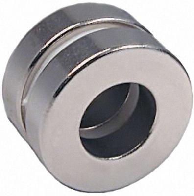 China Industrial ID X 5mm Thick, Radial Magnet 35mm OD X 25mm N45 Ring Magnets, Nickel Plated. Neodymium Magnets Rare Earth Magnets for sale