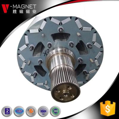 China Industrial magnet imported parts mw high speed permanent magnet generator for sale