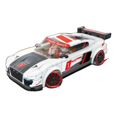 China Building Toy 362pcs Building Block Assembly Building Toy Blocks Sets Kids Racing Car for sale