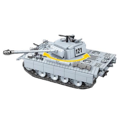 China Military Building Toy 100064 Panther 990PCS Tank Tank Kids Learning Toy Educational Gift Building Block for sale