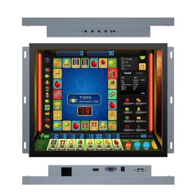 China Game machine/production workshop/advertising information display open frame monitor 17 inch LCD small size monitor for Arcade Game Machine for sale