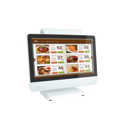 China Hotel / Restaurant / Shopping Mall 15.6 Inch SW156T1 Single Screen With Customer LED Display For Restaurant Shop for sale