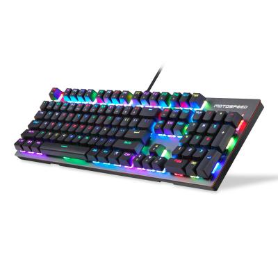 China 2021 Best Selling Ergonomic Gaming Mechanical Wired Keyboard For Game Lover for sale