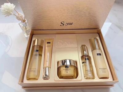 China S-yue brand golden rejuvenating tightening series anti aging skin firming cosmetics for sale