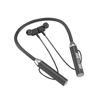 China Noise Canceling Noise Canceling Wireless Bluetooth 5.0 Headphones Neck Hanging Running Sports Waterproof Bass In-Ear Headset Magnetic Earphone for sale