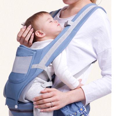 China New Baby Carrier 0-48 Month Geometric Baby Carrier Ergonomic Hipseat Infant Carrier 3 in 1 Front Facing Wrap Sling Ergonomic Kangaroo Baby for sale