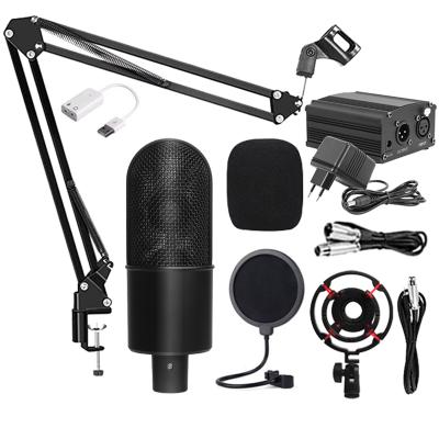 China Broadcasting Recording Customization High Sensitive Professional Studio USB Streaming Microphone Cardroid Condenser K20 USB Microphone Kit for sale