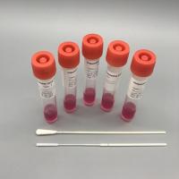China Vírus descartável de VTM que prova o cotonete de Kit Flocked Nylon Nasal Throat à venda