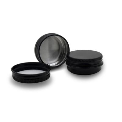 China Best Cosmetic Price Fine Quality Aluminum Black Cosmetics Containers And Packaging for sale