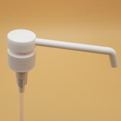 China Non Refillable Long Spout Plastic Medical Dispenser Pump Lotion Pump For Washing for sale