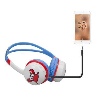 China Good Support Hands-free Design Kids Stereo Colorful Foldable Talking Gaming Headset Earphones for sale