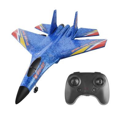 China Cool Ignition Function Easy To Fly SU35 2.4G Fixed Wing Outdoor Durable Soft EPP Foam RC Remote Control Toy Airplane Glider for sale