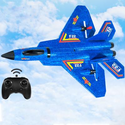 China 2022 Ignition Unbreakable Remote Control Flying Toy Su-35 RC Airplane Anti-fall Function PPE Glider Foam Model Airplanes for sale