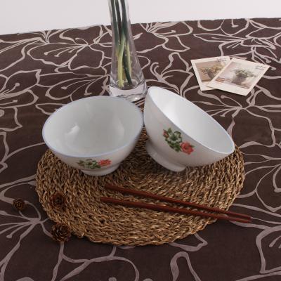 China Fashion Sustainable Wholesale Cereal Cheap Rice Ceramic Bowl for sale