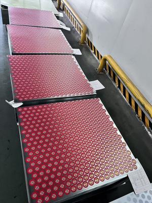 中国 カスタマイズされた印刷とデザインオプションのためのアトラクティブで目をつぶすパッケージングのためのラックのスチールプレート 販売のため