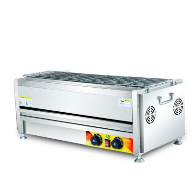 China High efficiency commercial barbecue smokeless grill electric barbecue grill with high quality on sale for sale