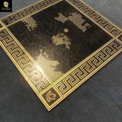 China CLASSIC 60x60 Gold Vein Porcelain Look Porcelain Tiles Wooden Matte Antique Kajaria Floor and Wall Tiles for sale