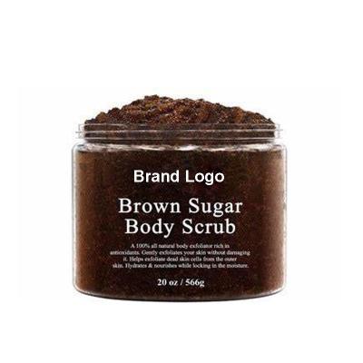 China Exfoliating Body Care Wholesale Private Label Exfoliator Body And Organic Brown Sugar Moisturizer Scrub for sale