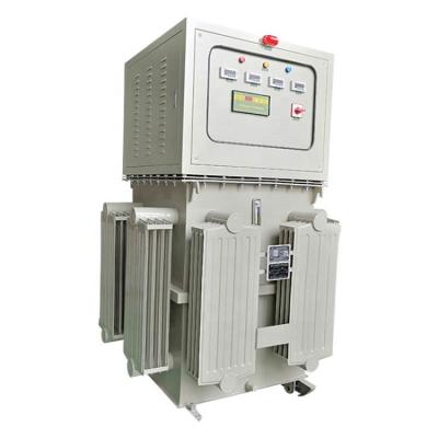 China TNSJA-1000KVA Industrial Area Oil Immersed Type Three Phase AC Automatic Large Power Compensated Voltage Regulator for sale