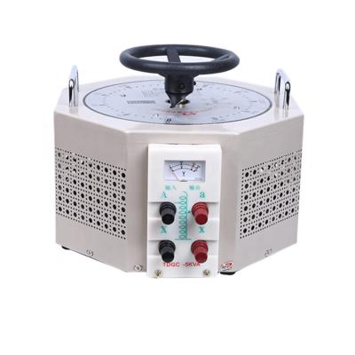 China Voltage Regulation 5KVA 220VAC Input and 0-250V Output Voltage Variac Trnasformer Single Phase for sale