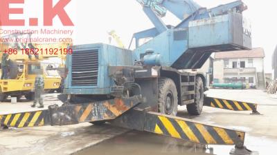 China 25ton Used Japanese hydraulic rough terrain crane kato crane KR25H-IIIL for sale