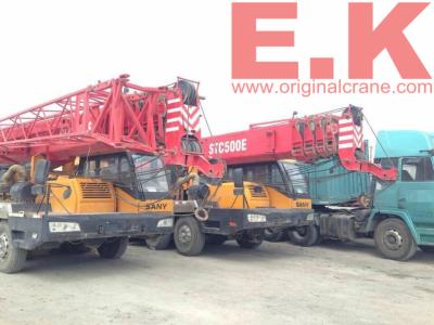 China 2011 year used  hydraulic SANY truck crane 50ton (QY50C) for sale