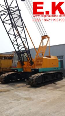 China 40ton Lattice boom crawler crane original Japanese SUMITOMO track crane, used crane ls108 for sale