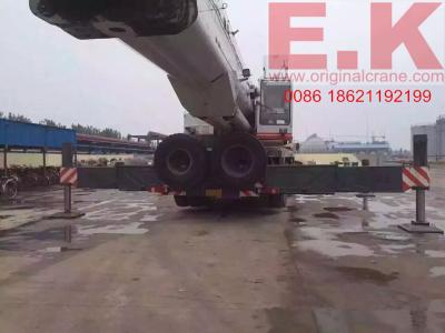 China 2005 ZOOMLION truck crane mobile crane 130ton crane lifting equipment, contruction hoist for sale