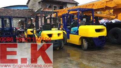 China 5ton Komatsu Forlift Japanese brand FD50 5ton diesel fork lift for sale