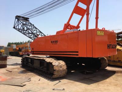 China Used Japanese Hitachi Lattice Boom Crawler Crane 50ton (KH180-3) for sale