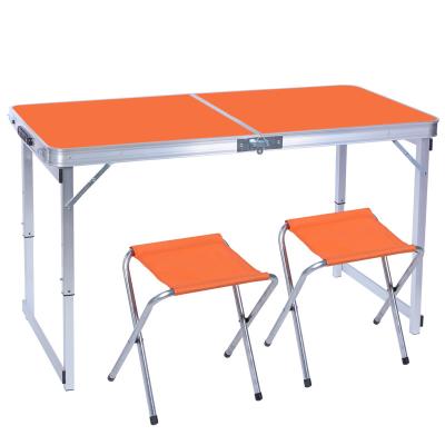 China Portable Aluminum Metal Picnic Camping Easy Carry Foldable Table Collapsed Folding Table Legs for sale